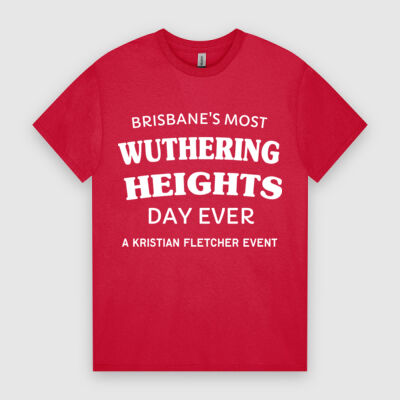 WUTHERING HEIGHTS DAY Fan Tee - Ravishing Red Thumbnail