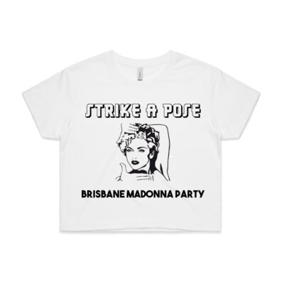 STRIKE A POSE CROP TEE Thumbnail